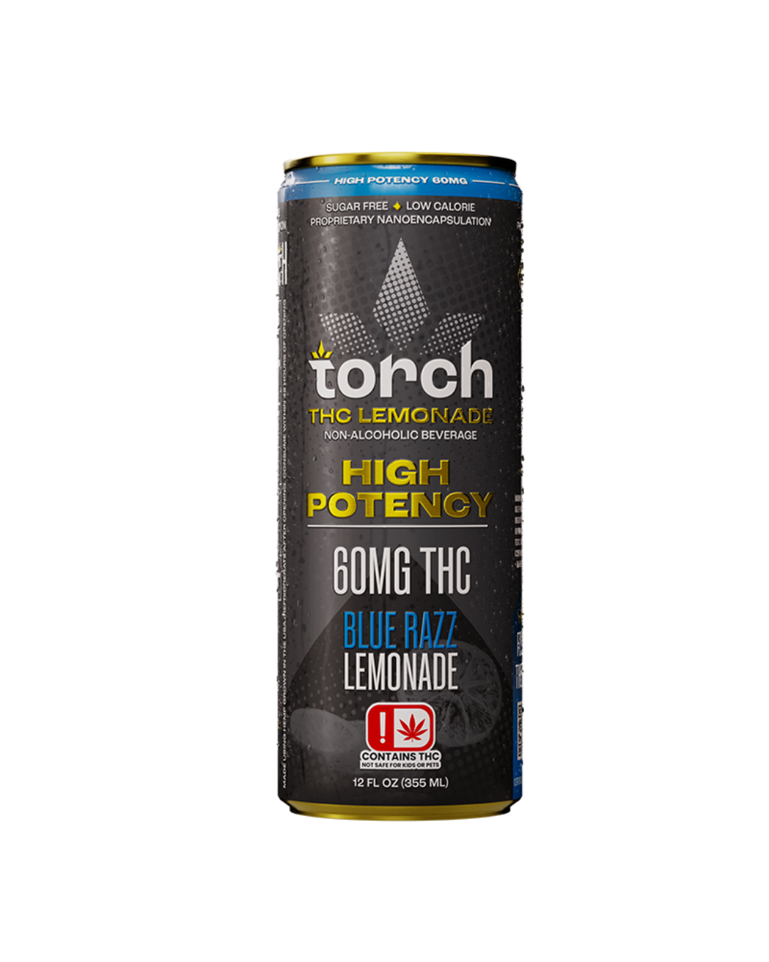 Torch | High Potency THC Beverages / 60mg / Blue Razz Lemonade